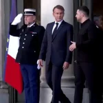 Зеленський залишив Єлисейський палац після зустрічі «коаліції охочих»