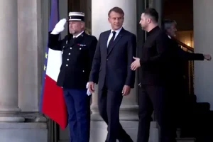 Зеленський залишив Єлисейський палац після зустрічі «коаліції охочих»