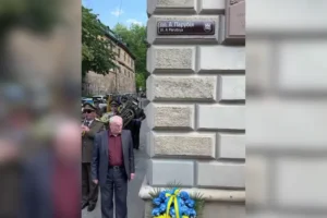 У Львові урочисто відкрито площу на честь Героя України Андрія Парубія