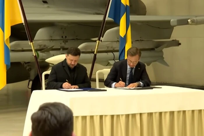Україна та Швеція підписали декларацію про поглиблення оборонної співпраці