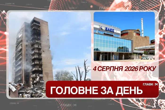 Блекаут на Запорізькій АЕС, удари по Україні. Головне за 4 серпня 2026